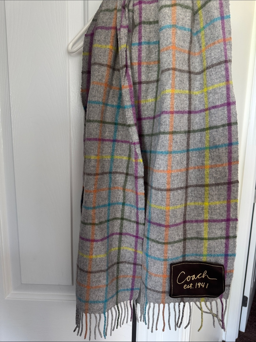 Coach Wool/Cashmere Scarf